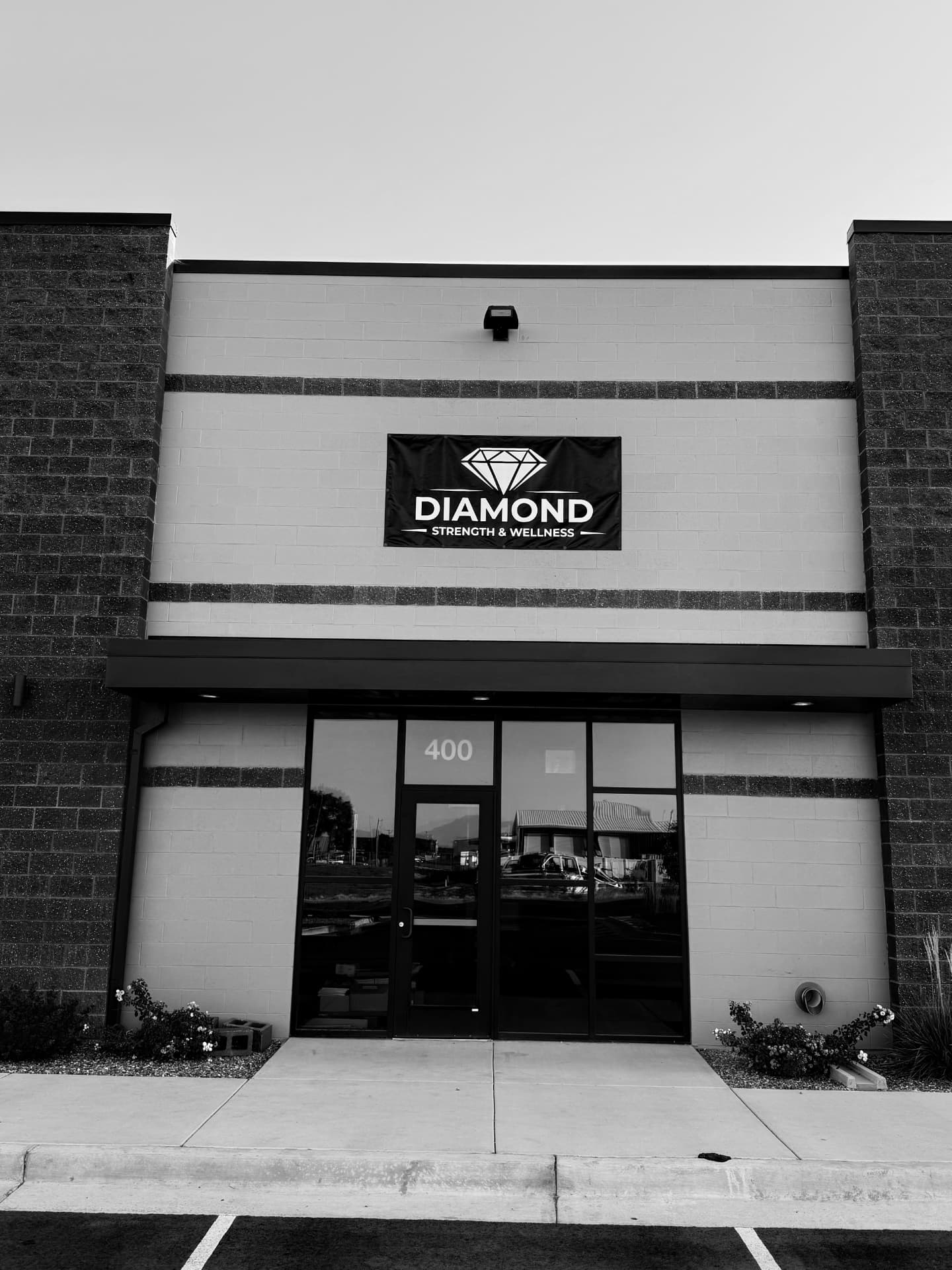 Exterior of the Diamond Strength and Wellness studio at 675 West Garden Drive Unit 400, Pleasant Grove, Utah